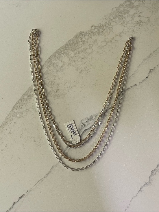 J. Jill Jewelry - J.Jill Layered Two-Tone Chain Necklace - Gold & Silver